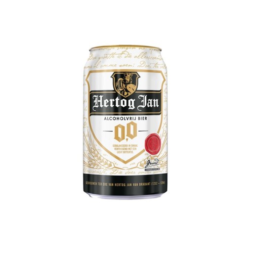 Hertog Jan pilsener 0.0 blik 330 ml
