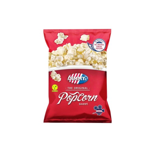 Jimmy's original zoete popcorn 100 gram