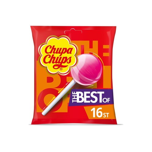 Chupa Chups best of bag zak 16 stuks