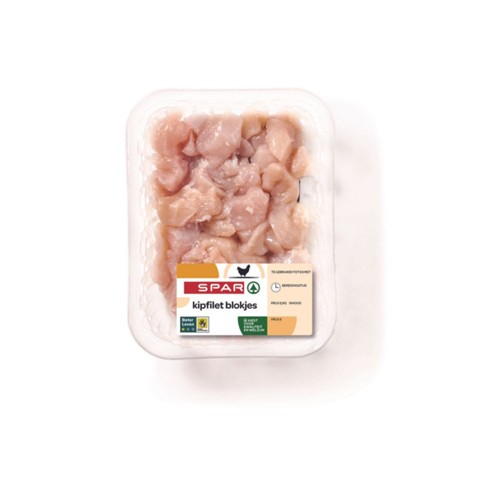 SPAR kipfiletblokjes 275 gram
