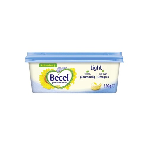 Becel margarine light kuipje 250 gram