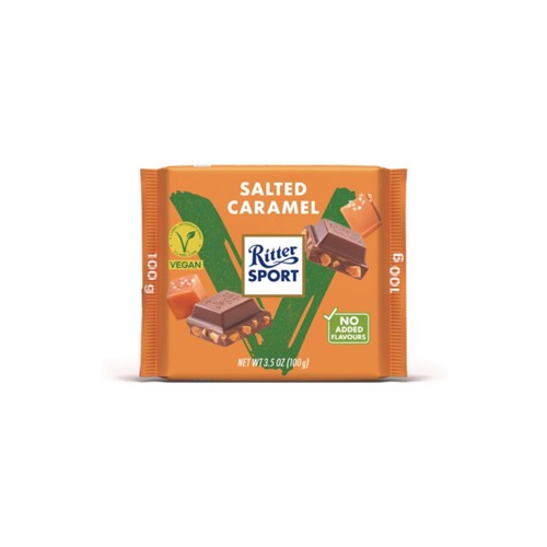 Ritter Sport chocolade salted caramel 100 gram