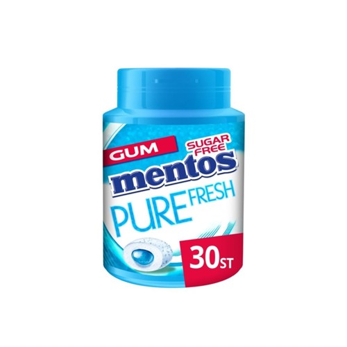 Mentos Gum pure fresh pot 30 stuks