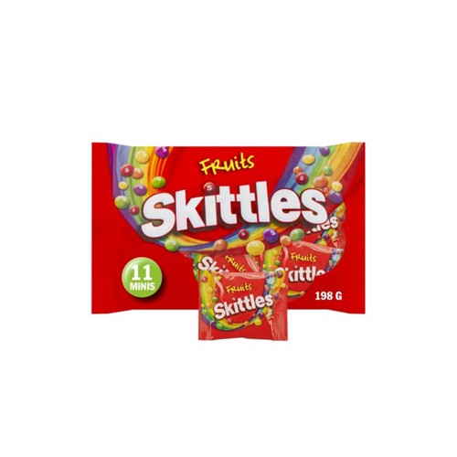 Skittles uitdeelzak 11 stuks