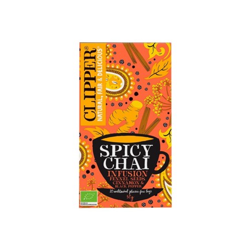 Clipper spicy chai 20 stuks
