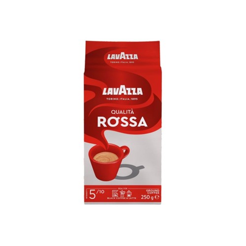Lavazza filterkoffie rossa 250 gram