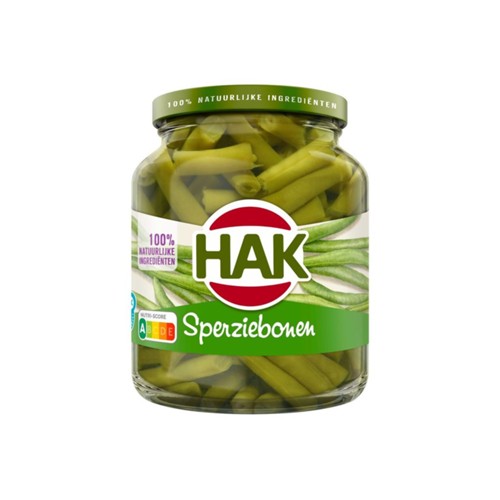 Hak sperziebonen fijn gebroken 340 gram