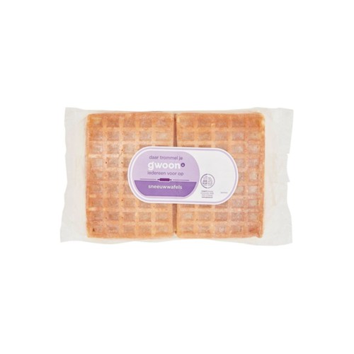 g'woon sneeuwwafels 260 gram