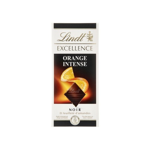 Lindt EXCELLENCE Orange Intense pure chocoladereep 100 gr