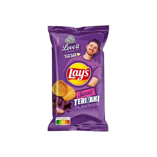 Lay's max sweet teriyaki 185 gram