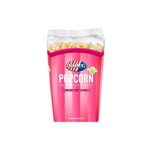 Jimmy's popcorn zoet 140g