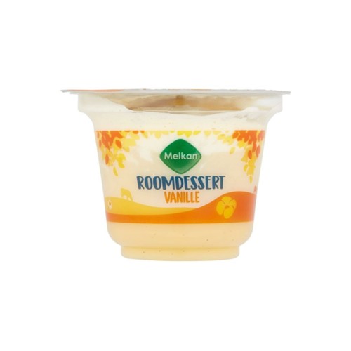 Melkan vanille dessert vanille 200 gram