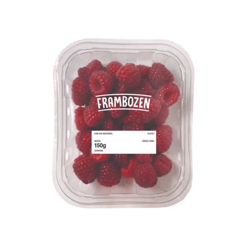 SPAR frambozen 150 gram