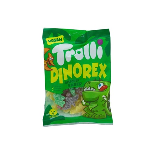 Trolli dino rex veggie zak 200 gram