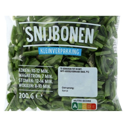 snijbonen Zak 200 Gram