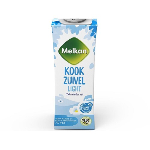 Melkan kookroom light 250 ml