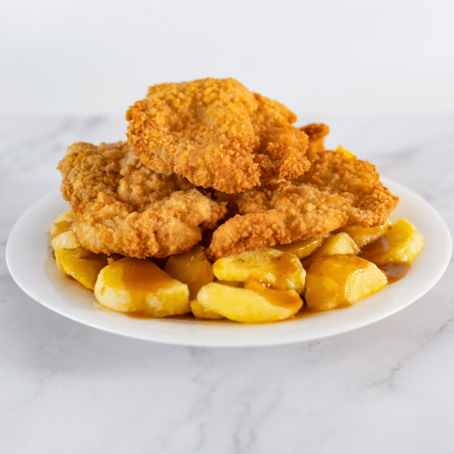 Chicken cutlet schotel