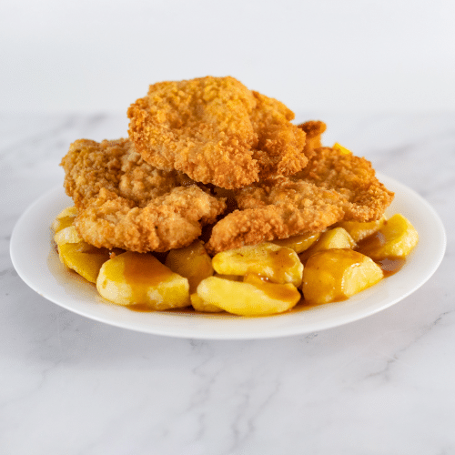 Pork cutlet schotel