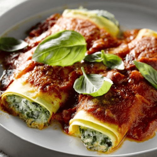 Cannelloni ricotta e spinaci