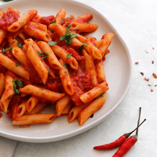 Penne arrabiata