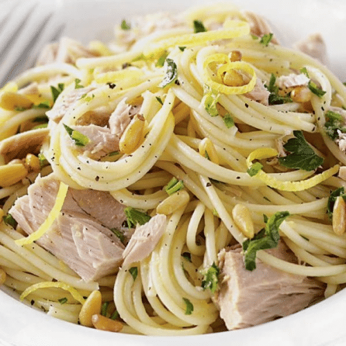 Spaghetti al tonno