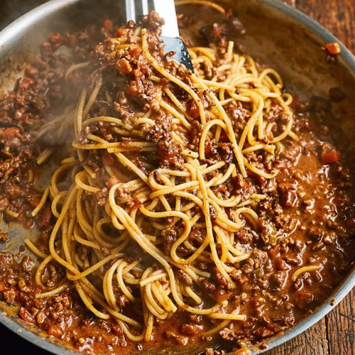 Spaghetti bolognese