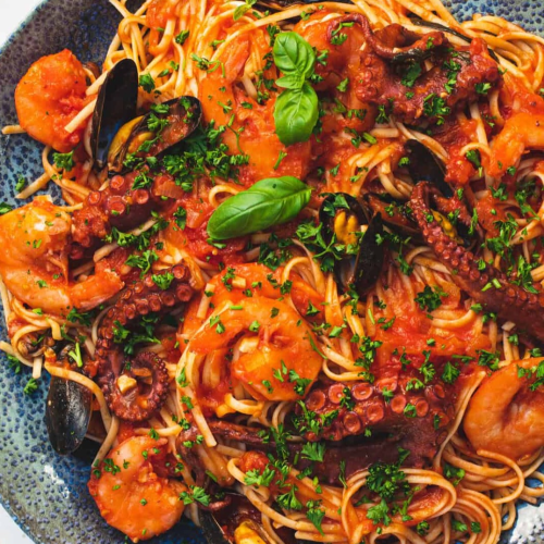 Spaghetti frutti di mare