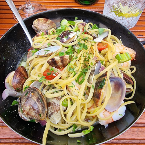 Spaghetti vongole