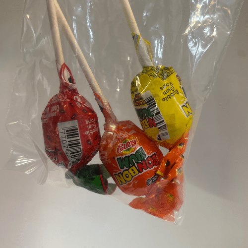 3 bon bon bum lolly, mix smaken