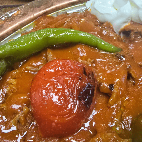 Iskender kebab
