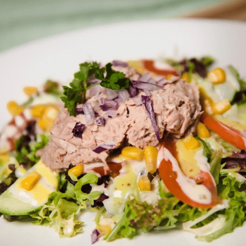 Salade romige tonijn