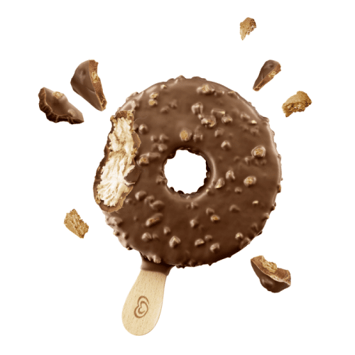 Donut cacao and cookies