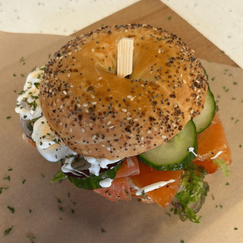 Bagel zalm
