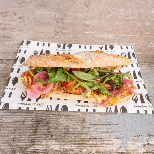 Broodje gegrilde kipfilet met chilimayonaise