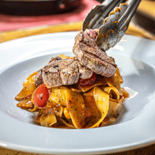 Pappardelle filetto