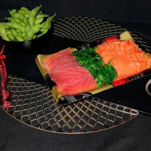 Sashimi zalm en tonijn