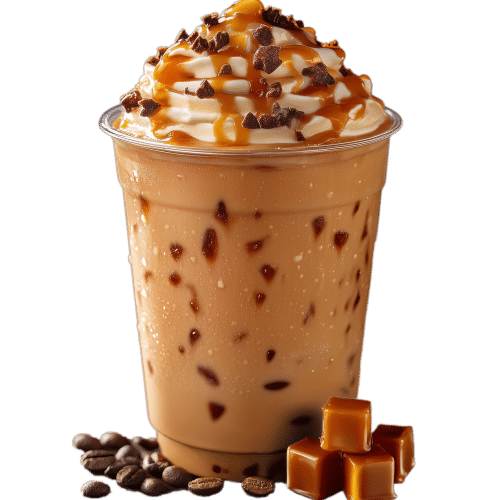 Caramel latte shake