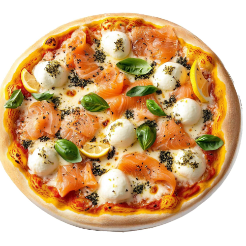 Pizza zalm