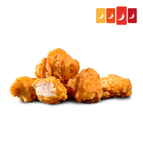 Chicken bites hot and spicy