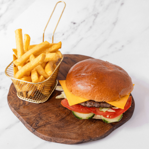 Quackburger pikant menu