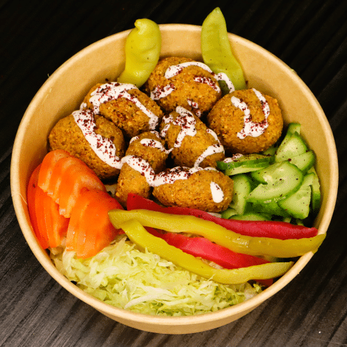Falafel lunchbox