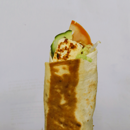 Halloumi kaas sandwich