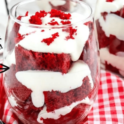 Red velvet jar (homemade)