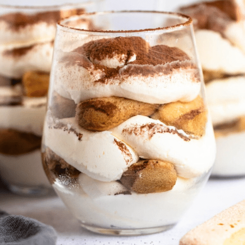 Tiramisu jar (homemade)