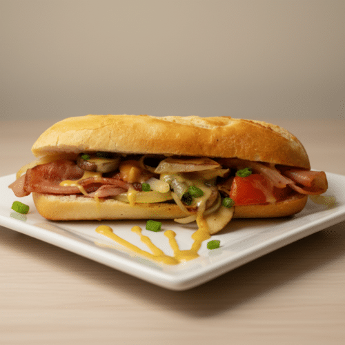 Broodje warme ham