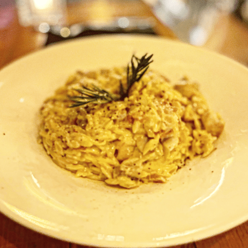 Pasta champignons (vegetarisch)