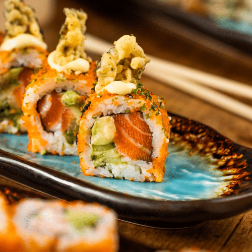 Atlantic colourful salmon