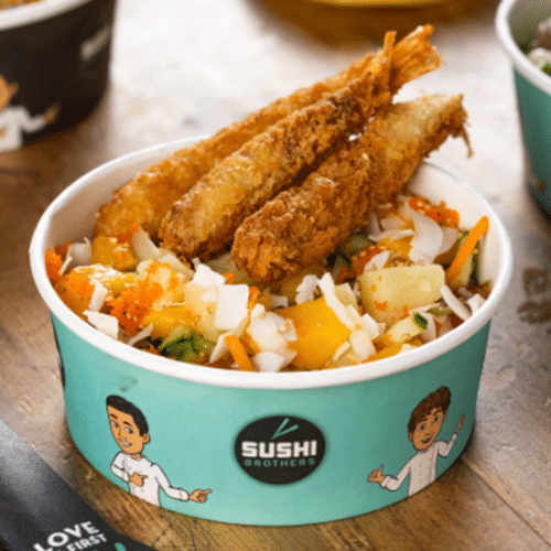 Shrimply the fruitiest pokebowl