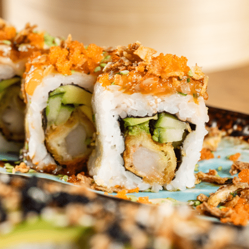 Salmon tartare x gamba