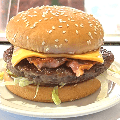 Bacon cheeseburger